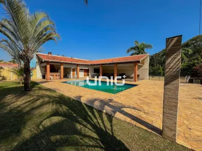 Fazenda / Sítio / Chácara com 4 Quartos à venda, 300m² no Estância Lago Azul (Ártemis), Piracicaba
