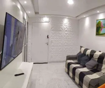 Apartamento com 2 Quartos à venda, 50m² no Jardim Ísis, Cotia
