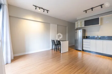 Apartamento com 1 Quarto para alugar, 33m² no Centro, Curitiba