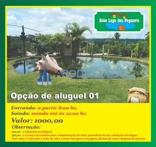 Fazenda / Sítio / Chácara com 3 Quartos para venda ou aluguel, 160m² no Socorro, São Francisco do Conde