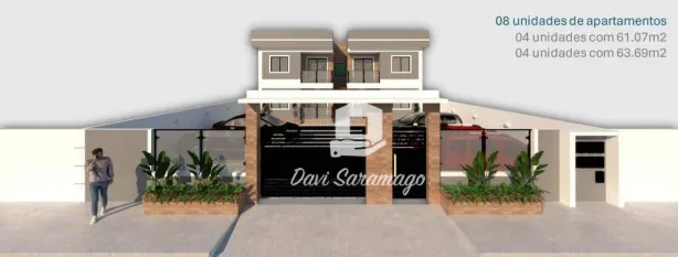 Apartamento com 2 Quartos à venda, 63m² no Jardim Atlântico Oeste (Itaipuaçu), Maricá