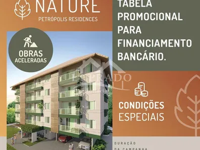 Apartamento com 2 Quartos à venda, 67m² no Retiro, Petrópolis