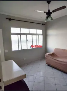 Apartamento com 1 Quarto para alugar, 50m² no Itararé, São Vicente