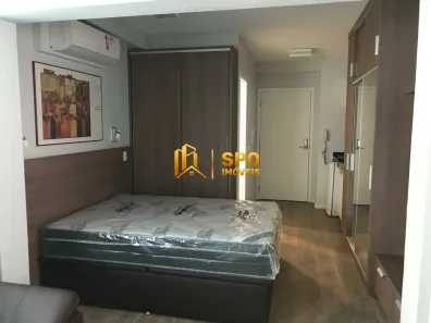 Studio com 1 Quarto para alugar, 35m² no Vila Cordeiro, São Paulo