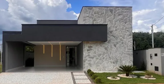 Casa de Condomínio com 3 Quartos à venda, 144m² no Rosa de Leiria Condomínio Horizontal, Goianira