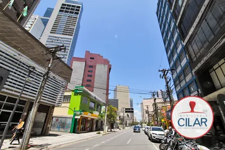 Conjunto Comercial / Sala para alugar, 86m² no Centro, Curitiba