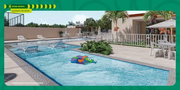 Apartamento com 2 Quartos à venda, 43m² no Baixo, Barra dos Coqueiros