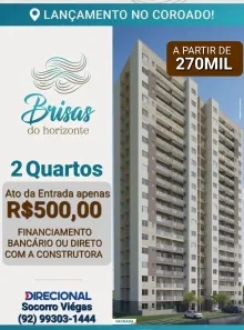 Apartamento com 2 Quartos à venda, 45m² no Coroado, Manaus