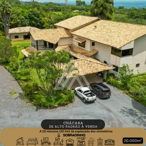 Fazenda / Sítio / Chácara com 5 Quartos à venda, 1070m² no Núcleo Rural Lago Oeste, Brasília