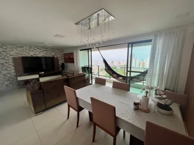 Apartamento com 3 Quartos para alugar, 126m² no João Agripino, João Pessoa