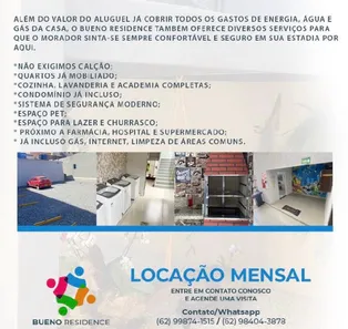 Kitnet com 1 Quarto para alugar, 20m² no Setor Sol Nascente, Goiânia