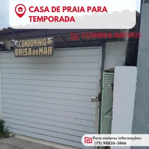 Casa de Condomínio com 4 Quartos para alugar, 10m² no , Saubara