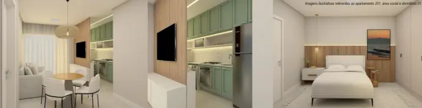 Apartamento com 2 Quartos à venda, 55m² no Santa Regina, Itajaí