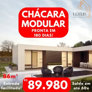 Fazenda / Sítio / Chácara com 3 Quartos à venda, 86m² no Centro, Arujá