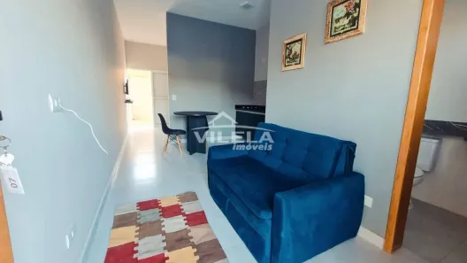 Flat com 1 Quarto para alugar, 34m² no Loteamento Jardim Aruan, Caraguatatuba