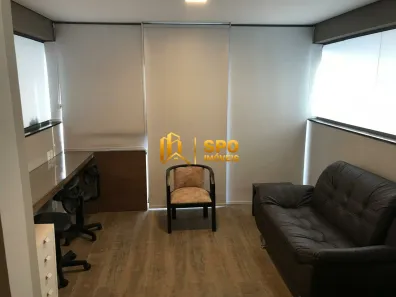 Studio com 1 Quarto para alugar, 35m² no Vila Cordeiro, São Paulo