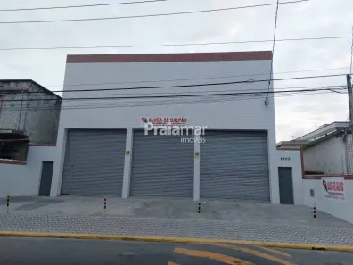 Galpão / Depósito / Armazém para alugar, 745m² no Parque São Vicente, São Vicente