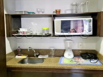 Flat com 1 Quarto para alugar, 29m² no Cerqueira César, São Paulo