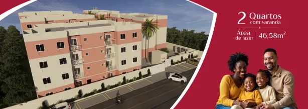 Apartamento com 2 Quartos à venda, 46m² no Santo Expedito, Itaboraí