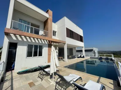 Casa de Condomínio com 4 Quartos para venda ou aluguel, 822m² no Residencial Green Village, Atibaia