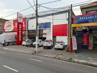 Galpão / Depósito / Armazém para alugar, 1000m² no Vila Cascatinha, São Vicente