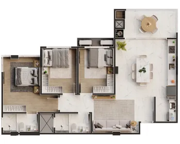 Cobertura com 4 Quartos à venda, 234m² no Tabuleiro, Barra Velha