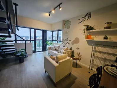 Apartamento com 1 Quarto para alugar, 55m² no Bethaville I, Barueri