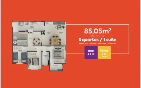 Apartamento com 2 Quartos à venda, 90m² no Caminho da Praia, Barra dos Coqueiros