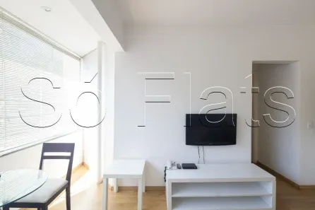 Flat com 1 Quarto para alugar, 44m² no Paraíso do Morumbi, São Paulo