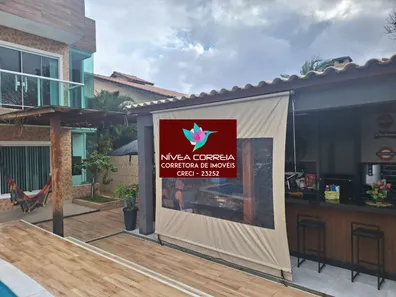 Casa de Condomínio com 4 Quartos à venda, 250m² no Arembepe (Abrantes), Camaçari