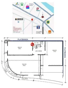 Conjunto Comercial / Sala para alugar, 95m² no Centro, Jaraguá do Sul