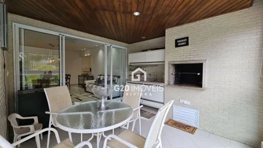 Apartamento com 4 Quartos para alugar, 138m² no Riviera, Bertioga