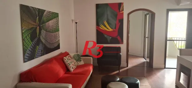 Flat com 1 Quarto para alugar, 48m² no Gonzaga, Santos