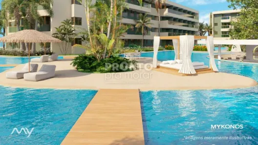 Apartamento com 1 Quarto à venda, 26m² no Centro, Ipojuca