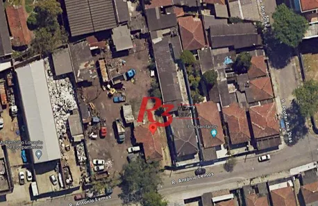 Terreno / Lote Comercial para venda ou aluguel, 1500m² no Vila Paulista, Cubatão