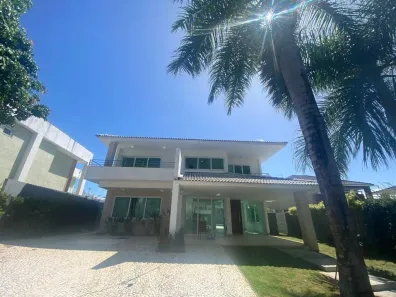 Casa de Condomínio com 4 Quartos à venda, 349m² no Alphaville (Abrantes), Camaçari