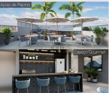 Cobertura com 3 Quartos à venda, 138m² no Ponta de Campina, Cabedelo