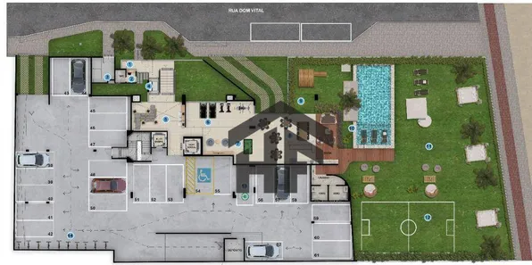 Apartamento com 1 Quarto à venda, 30m² no Piedade, Jaboatão dos Guararapes