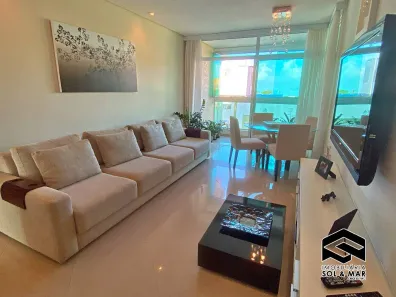 Apartamento com 3 Quartos à venda, 97m² no Loteamento João Batista Julião, Guarujá