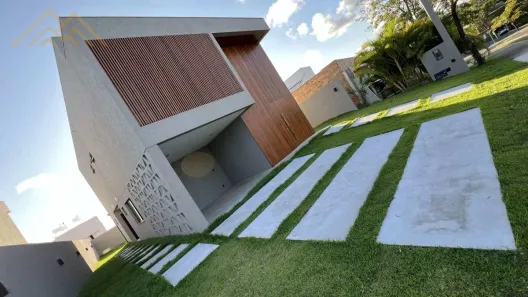 Casa de Condomínio com 4 Quartos à venda, 378m² no Alphaville (Abrantes), Camaçari