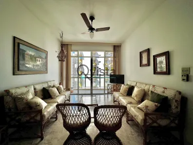 Apartamento com 3 Quartos para alugar, 105m² no Pitangueiras, Guarujá