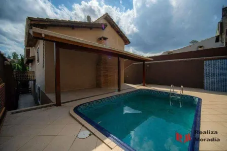 Casa de Condomínio com 4 Quartos para venda ou aluguel, 301m² no Parque Nova Jandira, Jandira