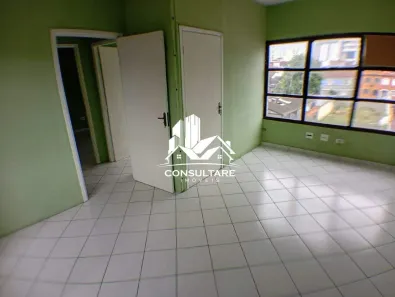 Conjunto Comercial / Sala para alugar, 63m² no Vila Mathias, Santos