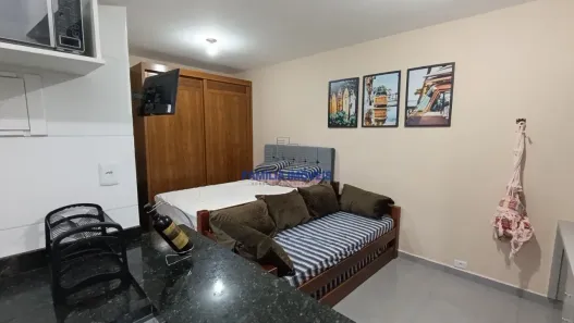 Kitnet com 1 Quarto à venda, 34m² no Ponta da Praia, Santos