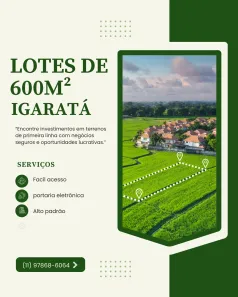 Terreno / Lote / Condomínio à venda, 600m² no , Igaratá