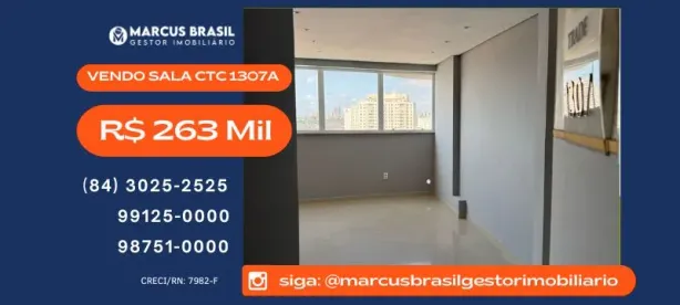 Conjunto Comercial / Sala à venda, 32m² no Lagoa Nova, Natal