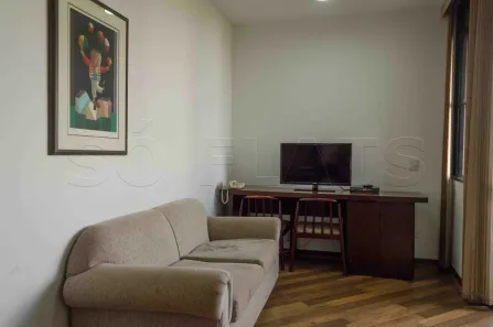 Flat com 1 Quarto para alugar, 34m² no Paraíso do Morumbi, São Paulo