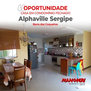 Casa de Condomínio com 4 Quartos à venda, 234m² no Alphaville, Barra dos Coqueiros
