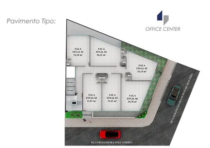Conjunto Comercial / Sala à venda, 35m² no Guarapiranga, Ponte Nova