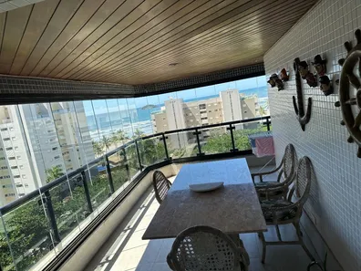 Apartamento com 3 Quartos para alugar, 135m² no Riviera, Bertioga